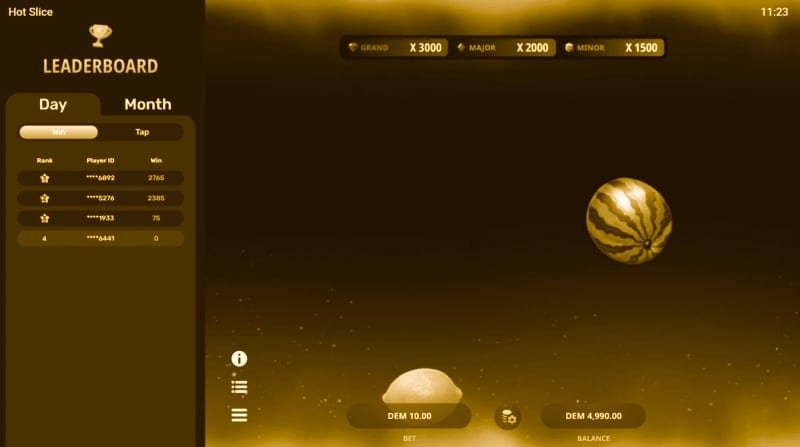 Hot Slice – Los tres jackpots fijos de Hot Slice