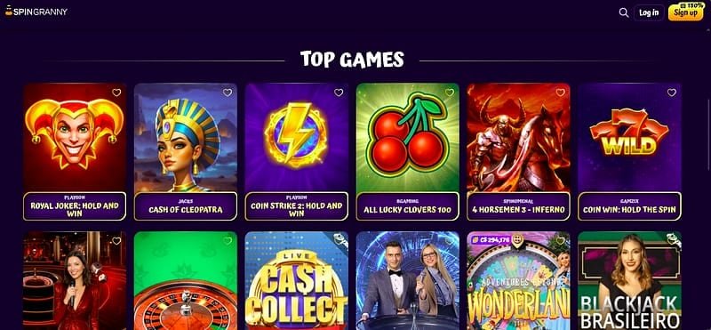 SpinGranny catálogo de juegos – Proveedores: quién hay detrás