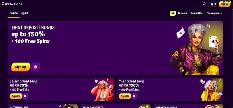 SpinGranny catálogo de juegos – Crash games: Aviator, Plinko y más en SpinGranny